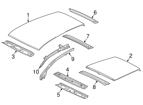 Golf ROOF & COMPONENTS