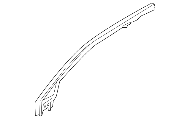 5G4-809-437-A Деталь ROOF RAIL, LEFT