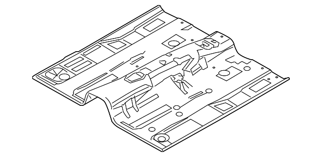 GS3L-53-601C Деталь FRONT FLOOR PAN
