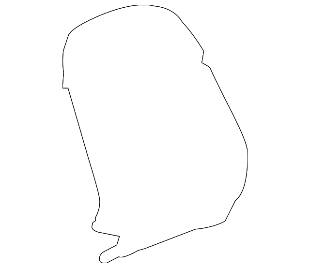 22960977 Деталь SEAT BACK PAD