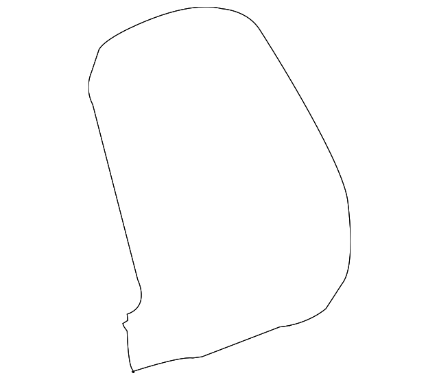 23372914 Деталь SEAT BACK COVER