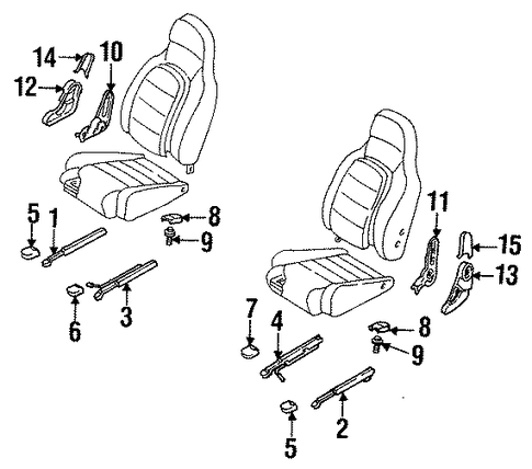Miata SEATS & TRACK COMPONENTS
