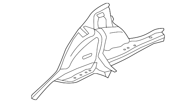 41007299611 INNER WHEELHOUSE, LEFT