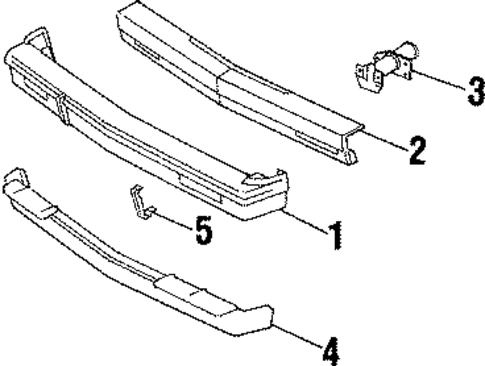 Cavalier FRONT BUMPER