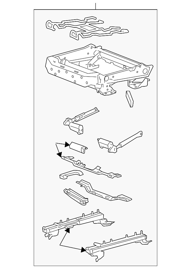 20993910 Деталь CUSHION FRAME