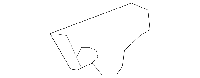 52115-0C050 BUMPER COVER SIDE SUPPORT, RIGHT