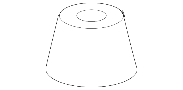 56217-AM001 Деталь UPPER BUSHING, LEFT