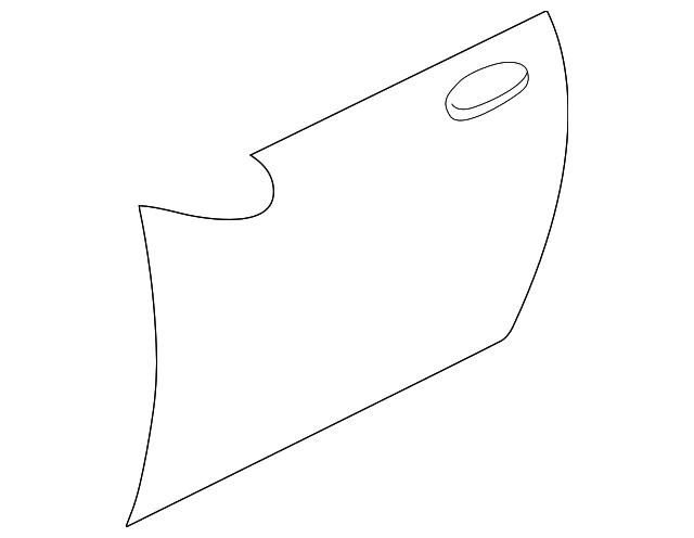 LC62-58-031E Деталь OUTER PANEL, RIGHT