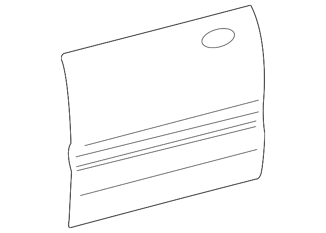 76111-3L010 Деталь OUTER PANEL, LEFT
