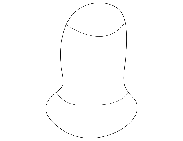 007331-004266 Деталь EDGE GUARD RIVET, LEFT