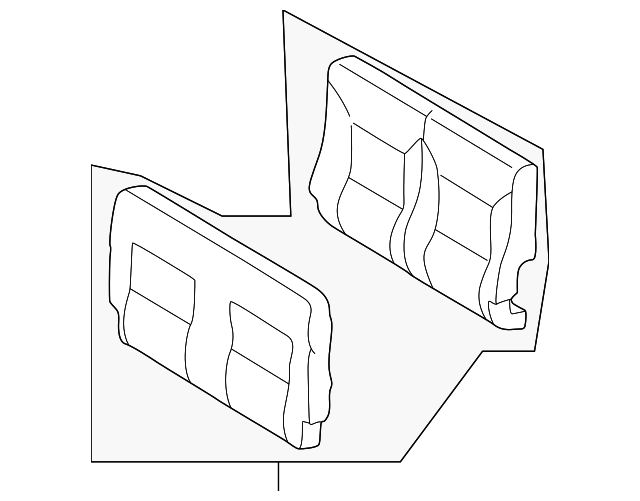 463-920-50-04-9A84 Деталь SEAT BACK ASSY, LEFT