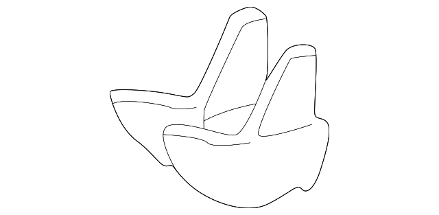463-929-06-43 Деталь HINGE COVER, LEFT