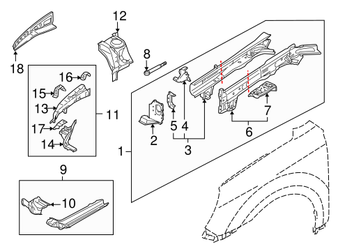 Legacy STRUCTURAL COMPONENTS & RAILS