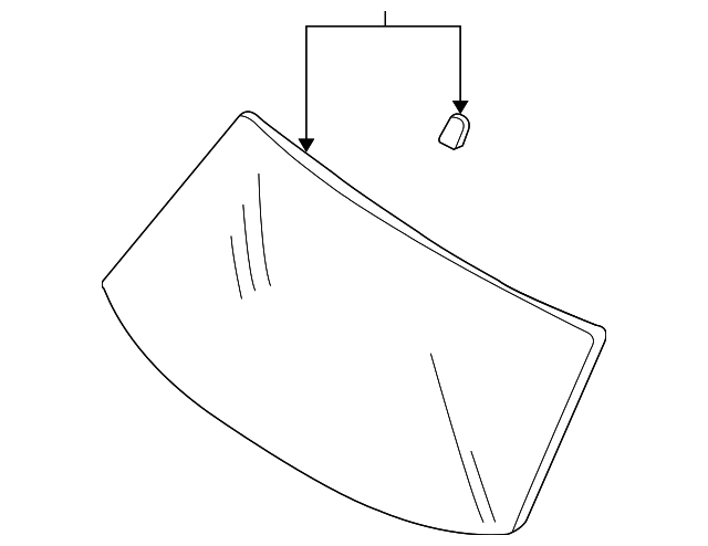 YL8Z-7803100-AA Деталь WINDSHIELD