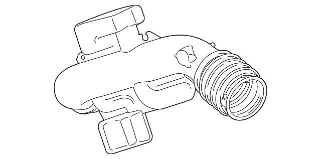 FL3Z-9B659-B Деталь INTAKE TUBE