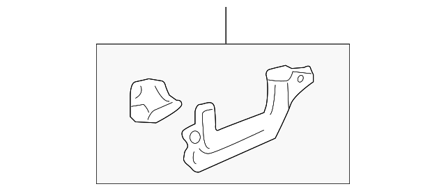 ZZCA-54-851 Деталь REINF BRACKET, LEFT