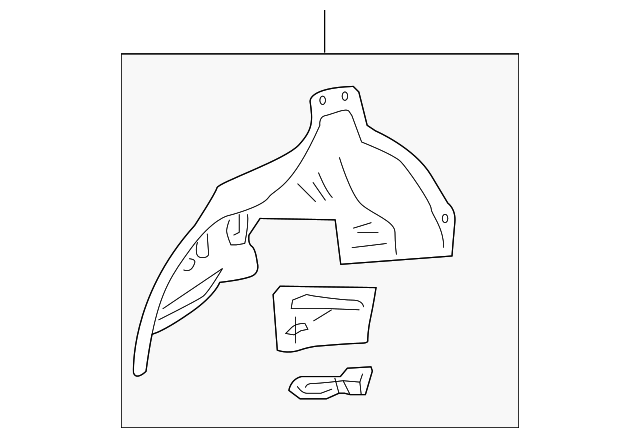 ZZCA-70-150A Деталь WHEELHOUSE PANEL, RIGHT