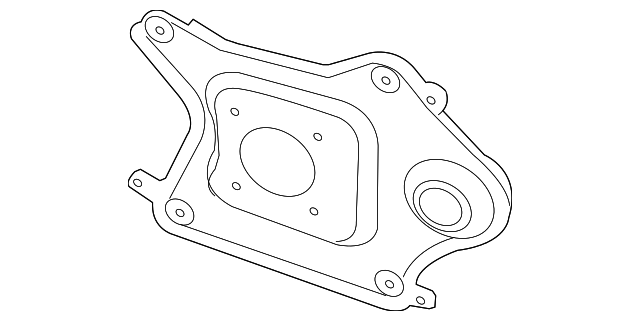 52109926AE Деталь MOUNT BRACKET, LEFT