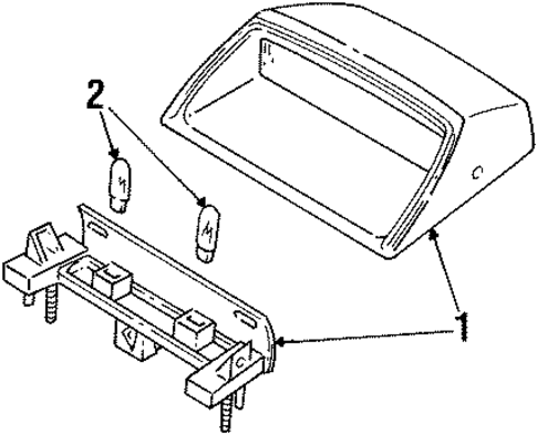 Crown Victoria BULBS - CHASSIS 3