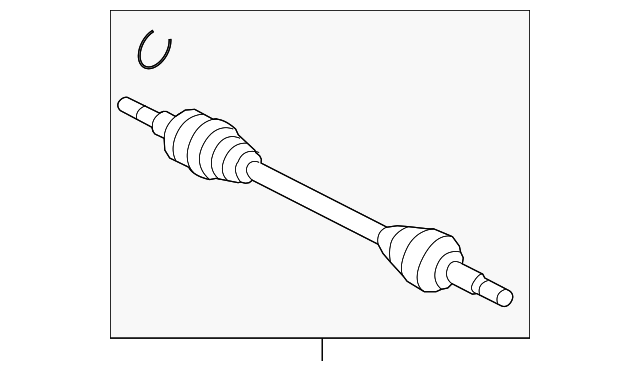 8L8Z-4K138-A AXLE ASSY, RIGHT