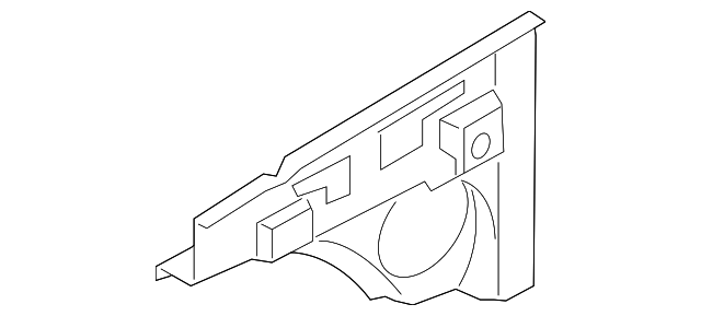 66755-3F100 Деталь REINFORCEMENT, LEFT