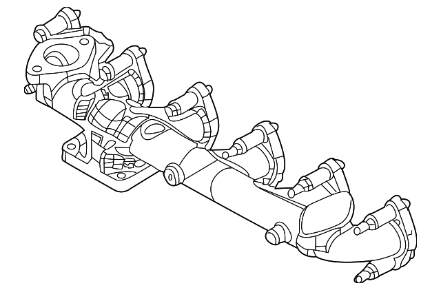 68210184AB Деталь EXHAUST MANIFOLD