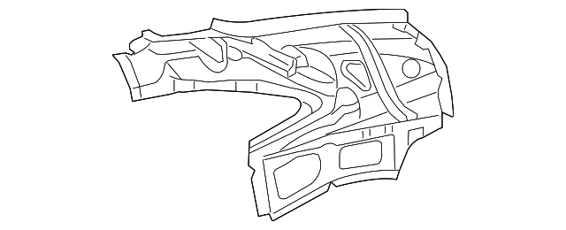5096770AA Деталь INNER PANEL, RIGHT