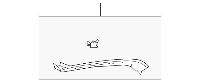5097977AA Деталь TROUGH, LEFT