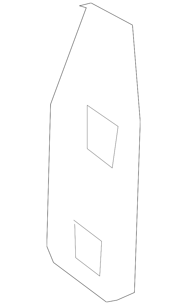 5098695AA Деталь LOCK PLR REINF UPPER PLATE, LEFT
