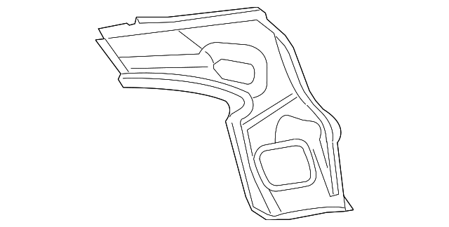 5101324AA Деталь OUTER PANEL, RIGHT