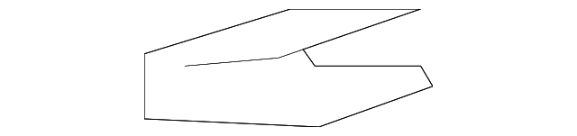 5098595AA Деталь BUMPER BRACKET, RIGHT