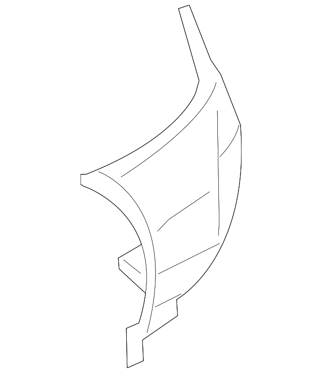 5101665AA Деталь FLOOR EXTN, LEFT