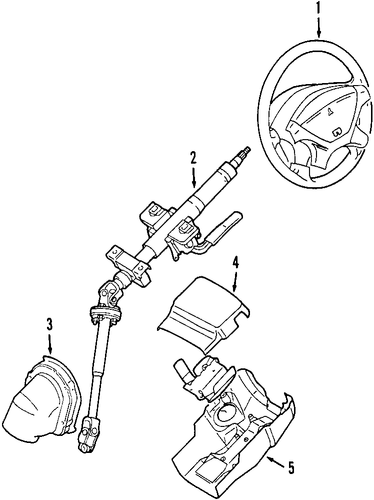 Outlander STEERING COLUMN