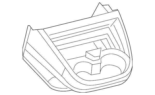68922-1PA0A Деталь FRONT CONSOLE