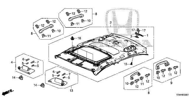 ACCORD HYBRID ROOF LINING (2)