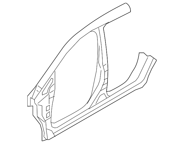 76032-3NF0A Деталь OUTER APERTURE, RIGHT