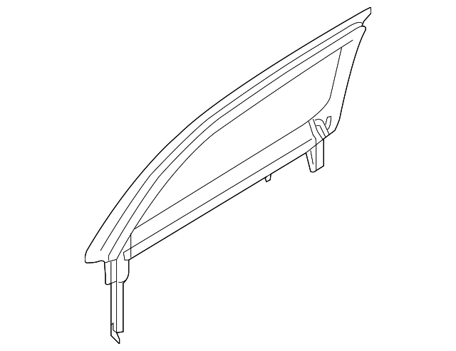 8E5-839-629-C Деталь WINDOW FRAME, LEFT