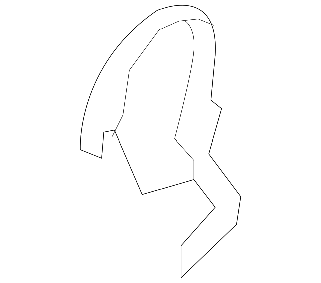 87456-JA00C Деталь SIDE COVER