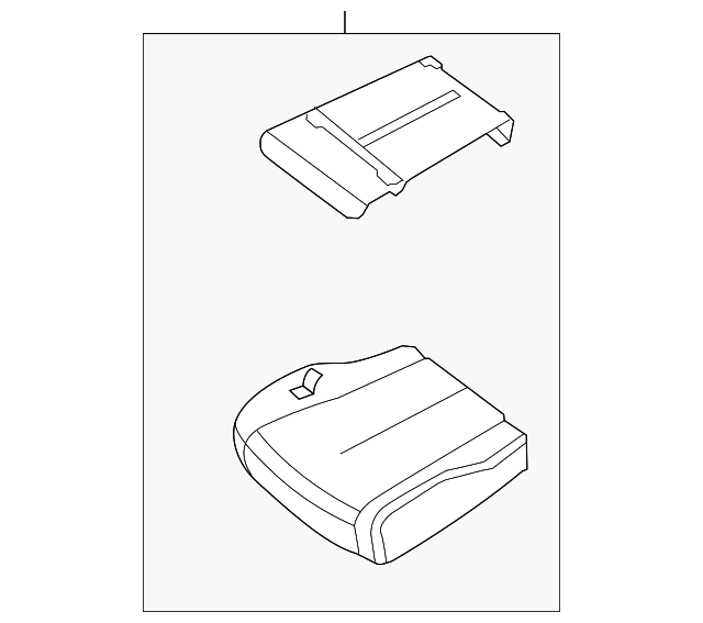 87350-JA00B Деталь SEAT CUSHION