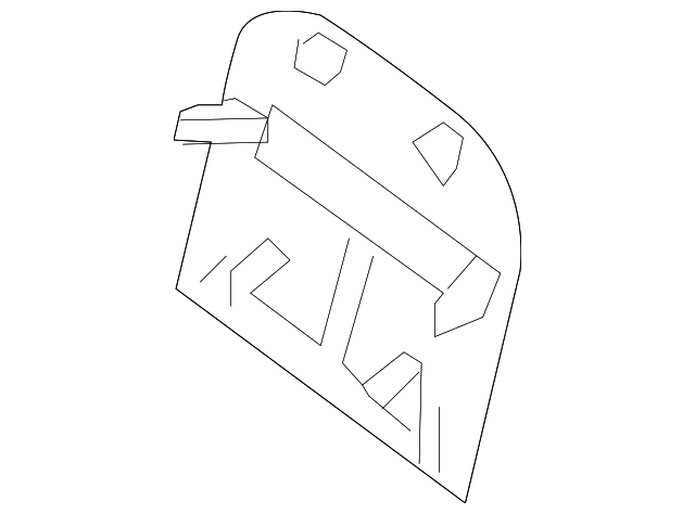 87640-ZN50B Деталь SEAT BACK PANEL