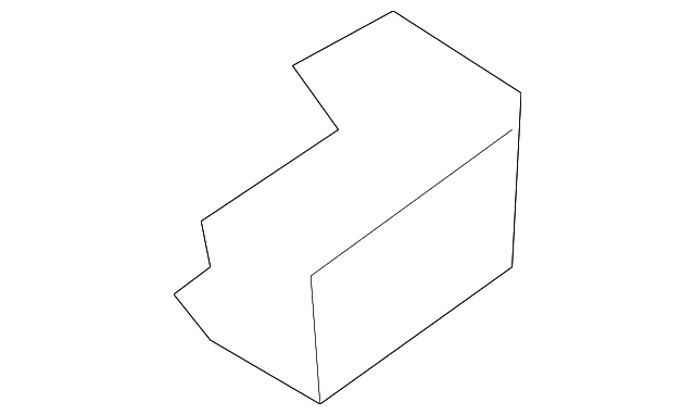 87505-JA00A Деталь TRACK END COVER