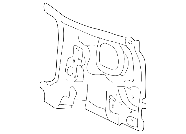 53203-0C010 Деталь SIDE PANEL, LEFT