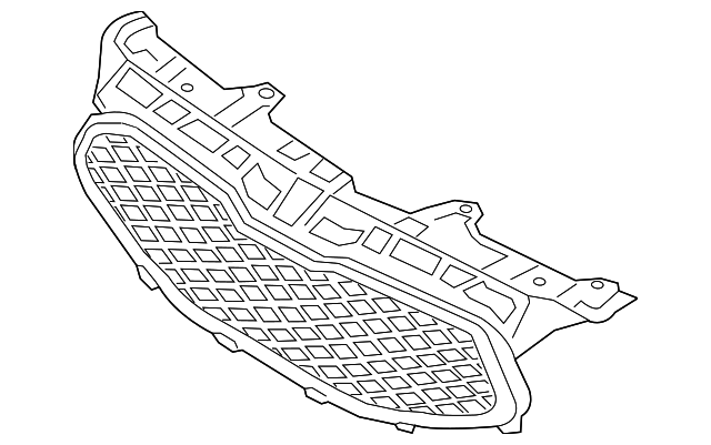 86350-3R600 Деталь UPPER GRILLE