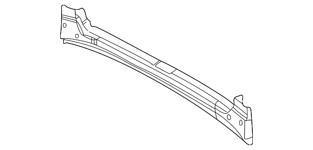 163-640-00-71 Деталь REAR BODY PANEL