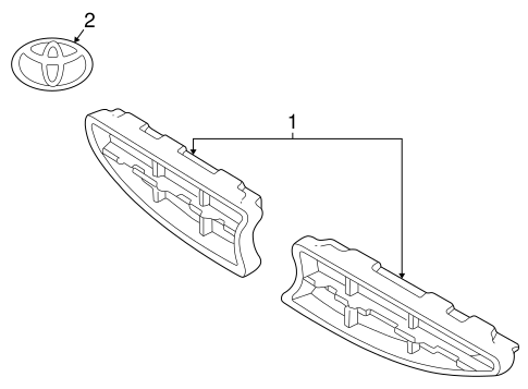 Corolla GRILLE & COMPONENTS
