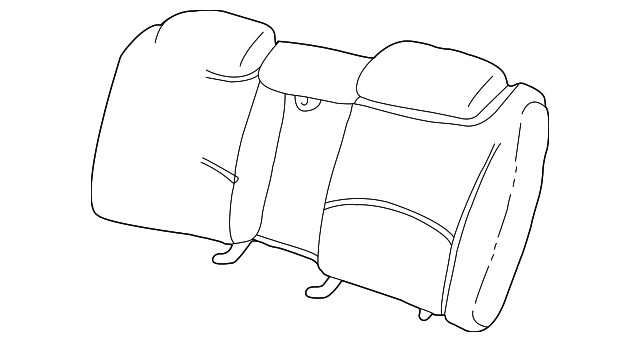 88894833 Деталь SEAT BACK FRAME