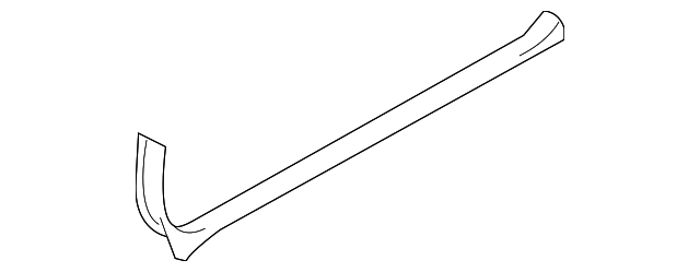 94060AG11AJC Деталь CARPET RETAINER, RIGHT