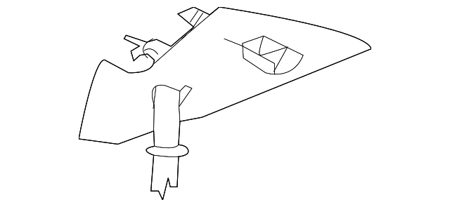 XR14HL1AH Деталь UPPER QTR TRIM, RIGHT