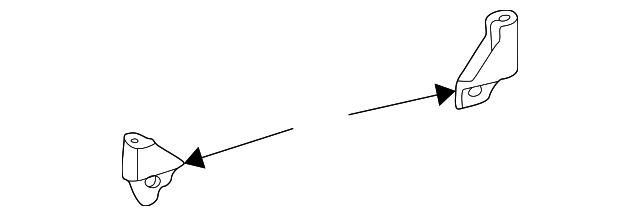 8151622170 Деталь BRACKET, LEFT