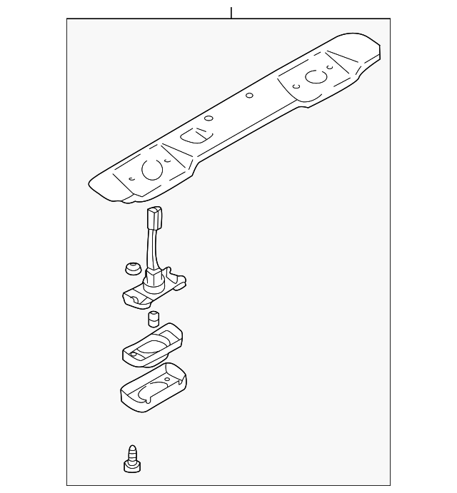 84301AE02A Деталь LICENSE LAMP